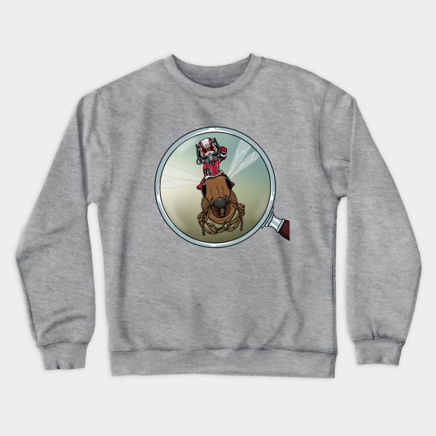 Mini Ant-Man Crewneck Sweatshirt by Oliverbanksart